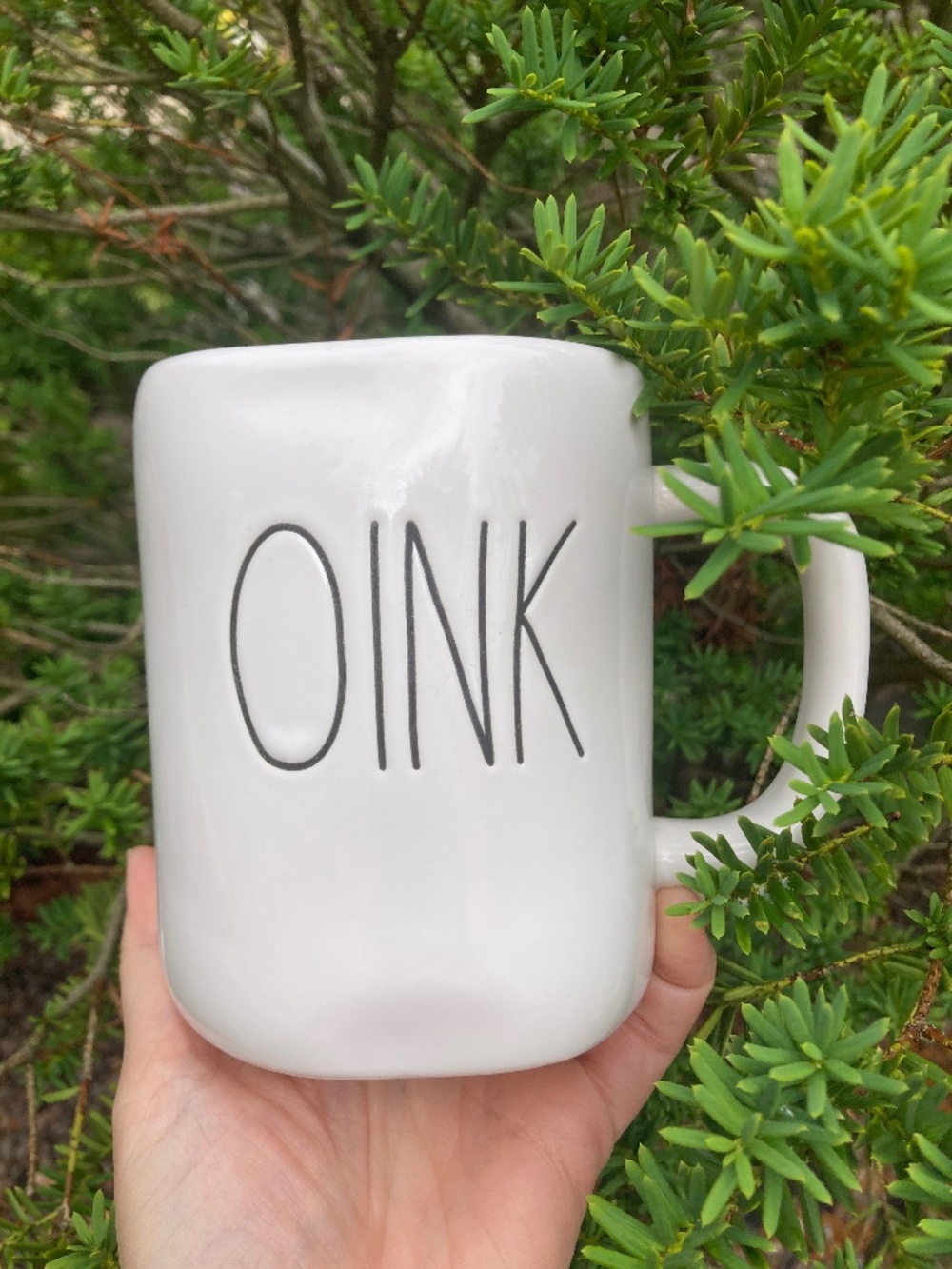 Rae Dunn OINK mug